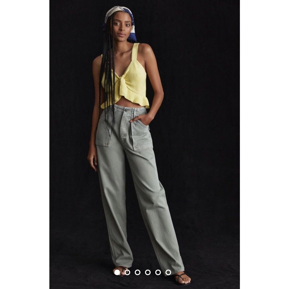 Mother High Waisted Curbside Utility Pants Size 31
